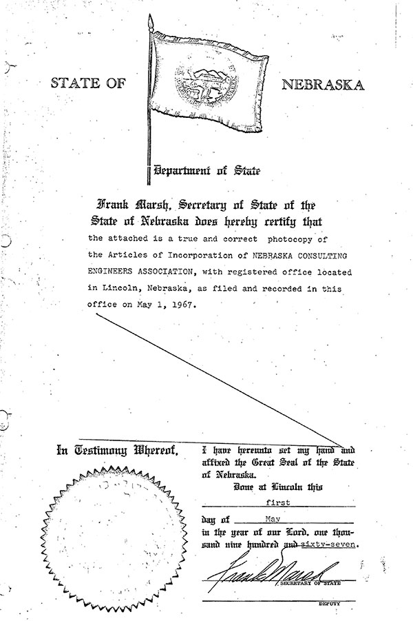 Articles Of Incorporation